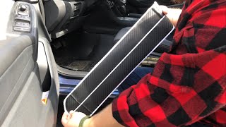 Car Doorstep Scratch Protector Tape  Protect Car from Scratches [upl. by Goodwin]