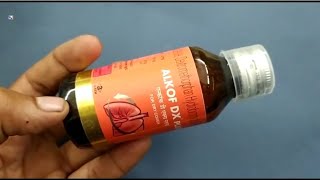 Alkof Dx Plus Syrup  Alkof Dx Plus Syrup Uses Side effects benefits dosage review in Hindi [upl. by Cade]