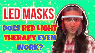 Does Red Light Therapy Work Best AntiAging Therapy Best LED mask  Dermatologist Explains [upl. by Zischke]