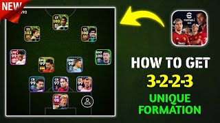 New Unique 3223 Formation In eFootball 2024 Mobile [upl. by Moselle]