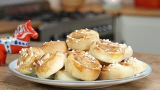 Schwedische Zimtschnecken Kanelbullar [upl. by Fulbert]