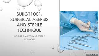 Promoting asepsis and preventing infection [upl. by Egag]