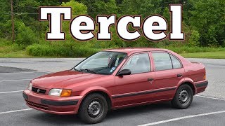 1997 Toyota Tercel Regular Car Reviews [upl. by Eekcaj]