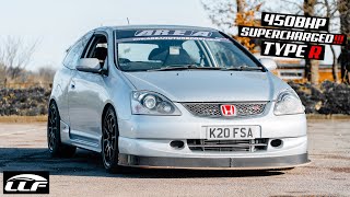 450BHP ROTREX SUPERCHARGED EP3 CIVIC TYPE R [upl. by Sclar]