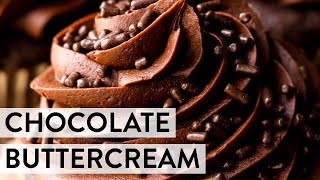 Chocolate Buttercream  Sallys Baking Recipes [upl. by Aifoz325]