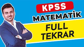 KPSS MATEMATİK FULL TEKRAR  ŞENOL HOCA [upl. by Goulder]