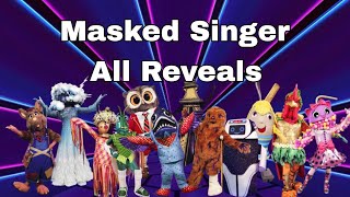 Masked Singer UK Season 5 All Reveals [upl. by Nnylecyoj]