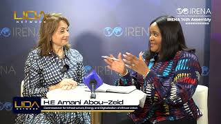 Exclusive Interview with HE Amani AbouZeid at IRENA 14TH ASSEMBLY [upl. by Abbottson]