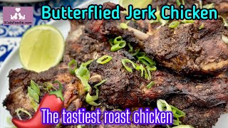 Butterflied Jerk Chicken easy roast [upl. by Gail]