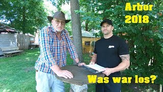 Henni und Basti bei der Arbor 2018  Was war Los [upl. by Mattson352]