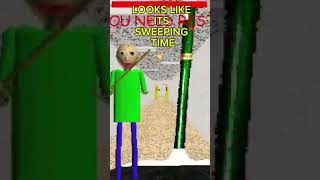 LOOKS LIKEITS SWEEPING TIME shortsyoutube baldisbasics memes baldi funny horrorgaming [upl. by Jordain]