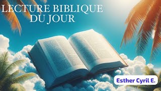 Lecture biblique audio du jour 12 Mai 2024 Proverbes 31 10 à 31 [upl. by Laaspere542]