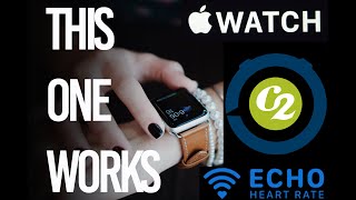 Connect Apple Watch to Concept2 Rowing Machine  Using Echo BLE Heart Rate app [upl. by Aurelie]