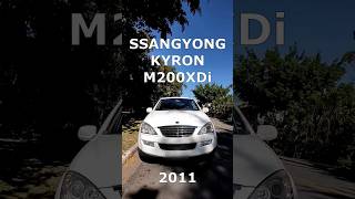 Ssangyong Kyron M200XDi 2011 automoveis automovel carros carro diesel [upl. by Etnoval]