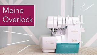 Meine neue Overlock Maschine die baby lock Enlighten [upl. by Namrac406]