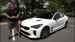 2023 Kia Stinger GT Exterior amp Interior Walkaround  Tribute Edition [upl. by Wenz]