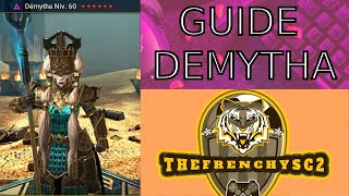 GUIDE DEMYTHA STUFF ET MAITRISE EPIQUE TOP TIER RAID SHADOW LEGENDS [upl. by Anicart]