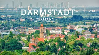 Darmstadt Germany 4K  Exploring the City in Stunning Ultra HD Quality [upl. by Amor]