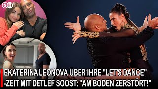 EKATERINA LEONOVA ÜBER IHRE quotLETS DANCEquotZEIT MIT DETLEF SOOST quotAM BODEN ZERS  SH News German [upl. by Gnivri]