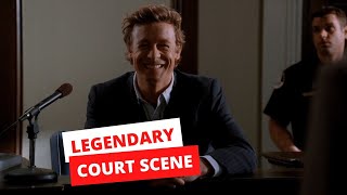 Legendary Court Scene  The Mentalist 2x19 [upl. by Ailaza137]