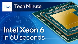 Intel Xeon 6 Processors Explained in 60 Seconds [upl. by Llieno]