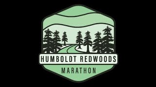 2022 Humboldt Redwoods Marathon Finish Line Video [upl. by Ceevah]