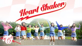 ［KPOP IN PUBLIC TWICE 트와이스 ‘Heart Shaker’ Dance cover from Taiwan [upl. by Ordnas733]