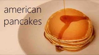 AMERICAN PANCAKES  amerikanische eierkuchen [upl. by Drofnats72]