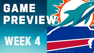 Miami Dolphins vs Buffalo Bills  2023 Week 4 Game Preview [upl. by Yrian358]