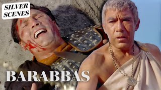 Barabbas Vs Torvald  A Battle In The Colosseum  Barabbas  Silver Scenes [upl. by Edijabab]