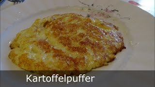 Der perfekte Kartoffelpuffer schnell und einfach [upl. by Orvil]