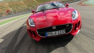 2015 Jaguar FType R Coupe Racetrack Review [upl. by Madigan811]