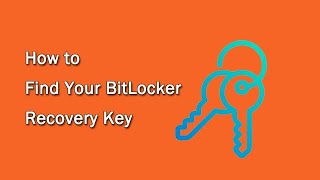 How to Find Your BitLocker Recovery Key [upl. by Cynar855]