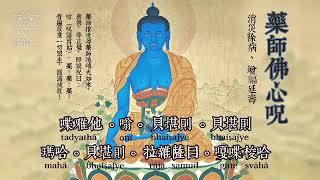 【藥師佛心咒 Medicine Buddha Mantra】120分鐘 [upl. by Ateekram]