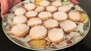 BISCOTTI AL LIMONE LIGHT  Ricetta facile e veloce  LEMON BISCUITS  Easy and fast recipe [upl. by Anertac]