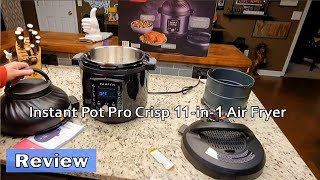 Instant Pot Pro Crisp 11 in 1 Air Fryer  Review 2023 [upl. by Chastity]