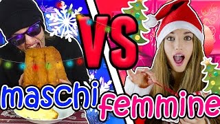 MASCHI VS FEMMINE A NATALE [upl. by Auohs]