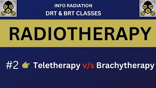 type of radiation therapy  teletherapy vs brachytherapy  lecture  hindi radiotherapy cancer [upl. by Lebasiairam]