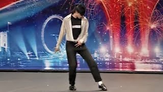 SIGNATURE 1st Audition  Michael Jackson  Britains Got Talent [upl. by Oirasor]