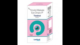 Understanding the Uses of Timolol Maleate Eye Drops for Glaucoma Treatment [upl. by Lucina]