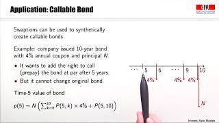 Swaptions  Interest Rate Models [upl. by Joletta]