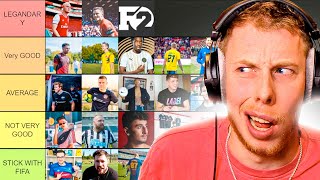 Ranking The BEST Youtube Footballers [upl. by Deste444]