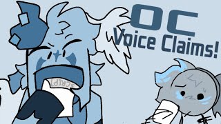 OC VOICE CLAIMS  Filler Video  by skittle way [upl. by Carlile223]