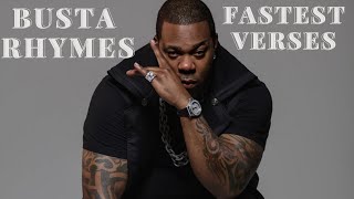 Top 10 Busta Rhymes fastest verses [upl. by Ardna299]