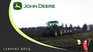 Labour 2016 John deere 6190R non GoPro [upl. by Rexford]