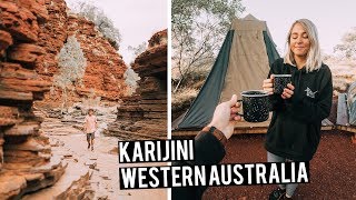 Camping in Karijini National Park  Most Beautiful Place in Australia [upl. by Etterraj]