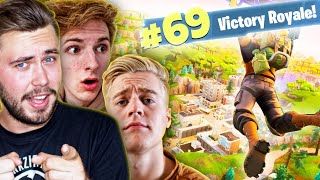 FORTNITE MET MILO MATTHY BITKOEN JOHNNYQUK amp ALFRIDS [upl. by Sokcin]