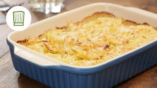 Klassisches Kartoffelgratin  Chefkochde [upl. by Rankin]