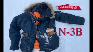 Alpha Industries N3B Slim Fit  Best Parka Ever [upl. by Seline]