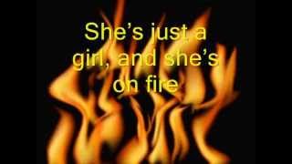 Alicia Keys ft Nicki Minaj Girl On Fire Lyrics ♥ [upl. by Marley]